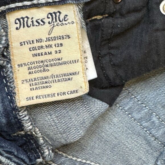 Miss Me Women's Skinny Fit Jeans – Style J55014575 – Size 27 - Picture 7 of 13